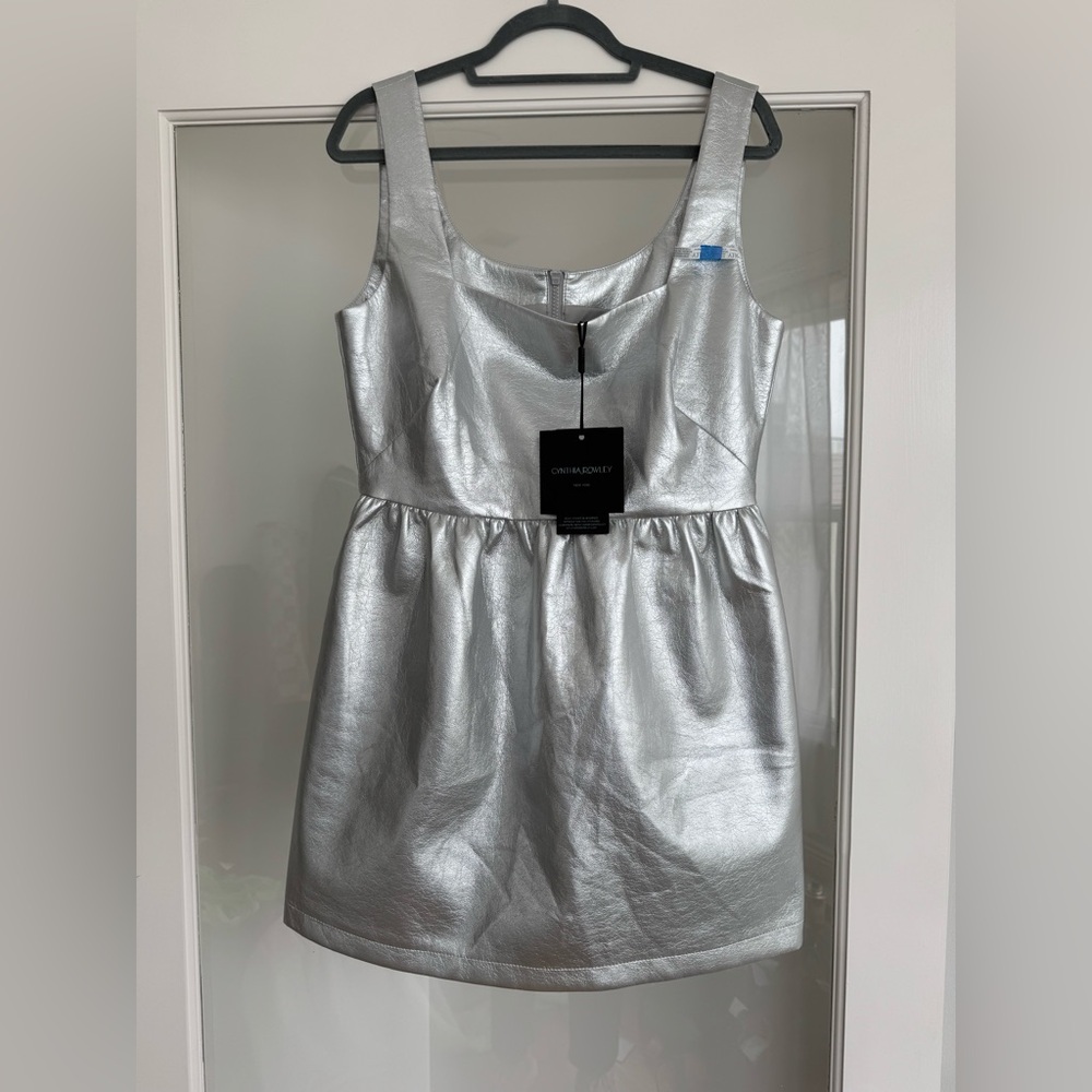 NWT Cynthia Rowley Shine Mini Dress Size 10
